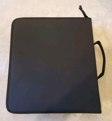 CREATIVE MEMORIES Black STICKER BINDER w/30 Pocket Pages 6 ASSORTED SIZES!