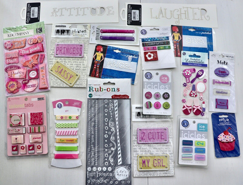 Mixed lot /Baby Girl/All Girl/ Newborn/ Embelishments