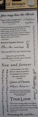 12 Pack Lot Karen Foster Reminisce Stickabilities Dimensional Wedding Stickers