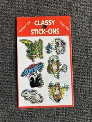 5 Packs Classy Stick-Ons By Jewel Prism Stickers Butterflies Animals Birds Deer