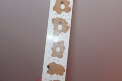 Vintage 1982 Cardesign TOOTS Sticker Strip KOALA BEARS MUS #139 stickers