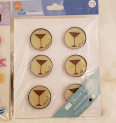 Lot of Six New Stickers, Scrapbooking Summer Beach Vacation – K&Company