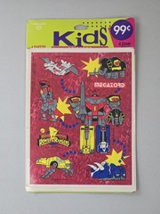 Vintage Ambassador Hallmark Megazord Power Rangers Sticker Pack Sealed NOS