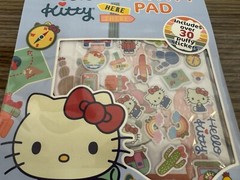HELLO KITTY Activity Pad With Puffy Stickers NEW Toys Arts And Craft Educational