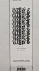 K&Company Susan Winget Glad Tidings Christmas Adhesive Scrapbooking Borders RARE