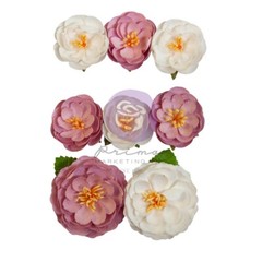 Prima Flowers AVEC AMOUR Sweet Lullaby 9/pk Paper Flowers 664435