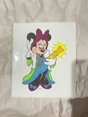 Disney Minnie Mouse Fairy Godmother Flat Sticker (Cinderella-Themed, ~4×6 Inch)