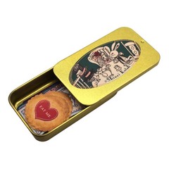 Shinzi Katoh Alice in Wonderland Flake Stickers Tea Party in Tin