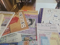 HUGE scrapbooking supplies lot free shipping