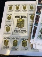 Large Junk Journal Material Victorian Advertising uncut laminated Ephemera