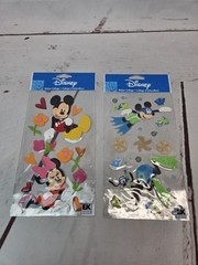 EK Success Disney Stickers Mickey & Minnie DJBM002 And Mickey & Goofy DJBM005