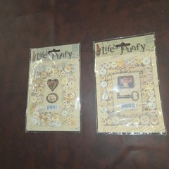 K&Company Lifes Journey Scrapbook Embellishment Lot 10 Packs Vintage Style Mixed