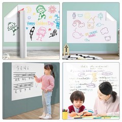 Peel and Stick Self Adhesive Wallpaper Whiteboard Roll Dry Erase Sticker