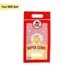 50 PCS StarShaped DIY Custom Scratch Off Cards Classroom Prizes Tickets Kids