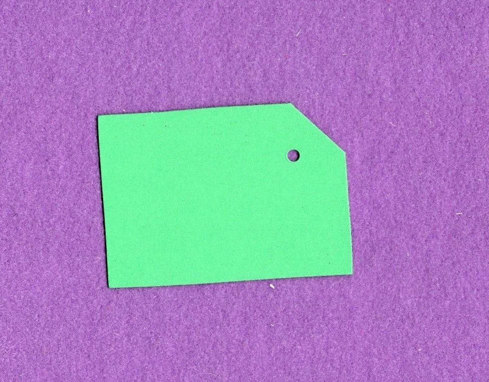 TAG corner cut die cuts scrapbook cards