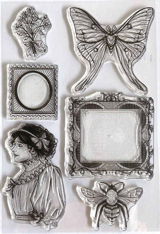Elizabeth Craft Designs – ACRYLIC STAMPS – ENGLISH COUNTRYSIDE 1