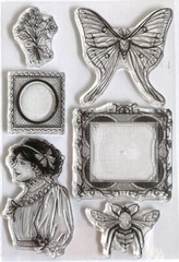 Elizabeth Craft Designs – ACRYLIC STAMPS – ENGLISH COUNTRYSIDE 1