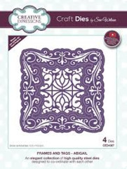 Creative Expressions Metal Cutting Dies FRAMES AND TAGS – ABIGAIL