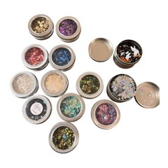 28 Lilac Lane Sequin Mix Lot | Craft Embellishments in Metal Tins | Barely Used