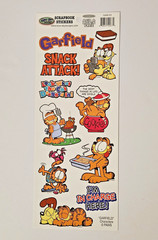 GARFIELD Characters 12″ Sticker Sheet from Blue Sky Designs