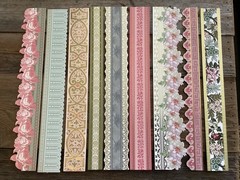 Anna Griffin Botanical Border Stickers 12″ 9 Pieces