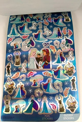 Disney Elsa Frozen 150 Stickers Kids Puffy Glitter Foil Glossy Sticker Book 3+