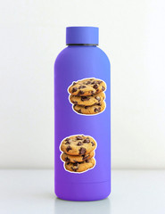 Chocolate Chip Cookies Vinyl Stickers Set Scrapbooking Laptop Waterbottle