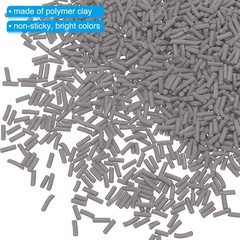 100g Fake Sprinkles Faux Sprinkles Clay Sprinkles Sugar Granules Dark Brown