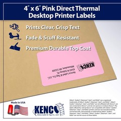 4″ X 6″ Direct Thermal Perforated Stickers Labels for Shipping Labels, Invent…