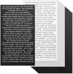 16 Sheets Quote Stickers for Scrapbooking Supplies, 812Pcs Phrases Words Sticker