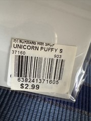 Unicorn Theme Puffy Stickers – 2 Packs – New and Sealed – Rainbow, Stars, Hearts