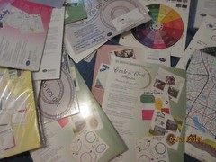 Huge lot of SEALED Creative Memories Stickers Paper Templates Packs CarryAll Bag