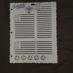 5 Journaling Genie & Other Templates For Paper Crafts Scrapbooking Card Making