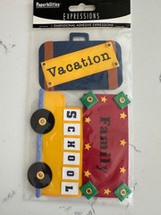 Paperbilities 3-D Dimensional Adhesive Expressions Vacation School Family Crafts