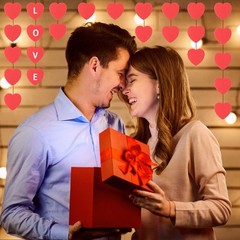 360 Pieces Small Heart Cutouts Paper Shapes 2 Inch Red Hearts