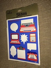 New Vintage 1984 Hallmark Memo Message Stickers 4 Sheets *See Desc