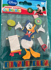 JOLEE Disney Dimensional Stickers EK Success DONALD DUCK
