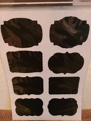 2 Packs Chalkboard Labels Stickers for Organizing Household, Crafts, School #145
