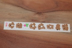 Vintage 1982 Cardesign TOOTS Sticker Strip KOALA BEARS MUS #139 stickers