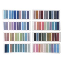 1600Pcs Sticky Tabs Book Tabs, 80 Color Morandi Sticky Tabs, Color Page Marker
