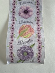 Flower Sticker ROLL NRN Designs Stickers Scrapbook Border READ Description!!!