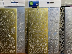 Asian Theme Cardmaking Stickers LOT. This Includes a Great Variety of 40 Sheets￼