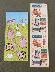 Vintage 90s-2000s Scrapbooking Stickers Lot: School/Animals/Disney/Sports/Baby