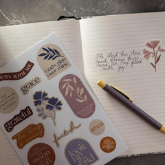 Inspirational Christian Stickers, 88Pcs Motivational Jesus Bible Stickers for Wa