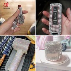 2MM Crystal Diamond Rhinestone Sticker Sheet Diamante Self Adhesive 9.4×15.7Inch