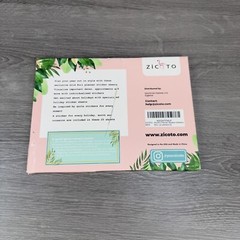 ZICOTO Greenery Sticker Set Lot of 2 Packs (1 unused & 1 partial) Scrapbook