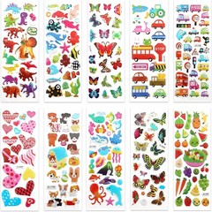 Fun and Educational 3D Stickers for Kids – Perfect as Gifts and Rewards