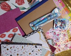 Ephemera Lot Mystery Junk Journaling Crafting Supplies Scrapbooking Mixed Media