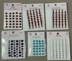 DIY Acrylic Self Adhesive Embellishments Rhinestone, pearls, and more OVER 1,000