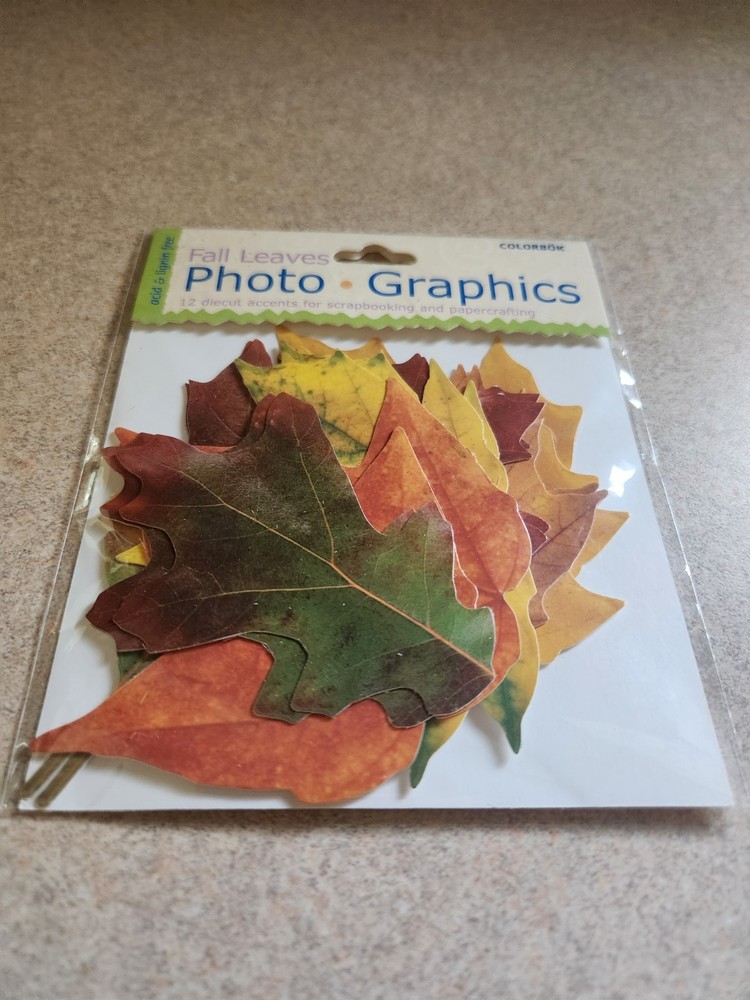 Colorbok~Fall Leaves~Photo Graphics Diecuts
